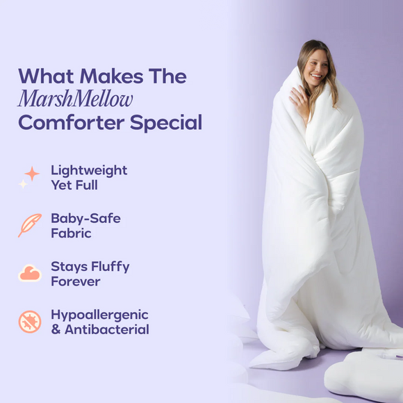 MarshMellow Comforter – Double-Stuffed